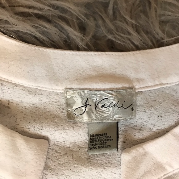 J Valdi White V-Neck Swim Cover-Up  Dress - Picture 3 of 6